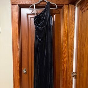 Azazie Argan Velvet Dress